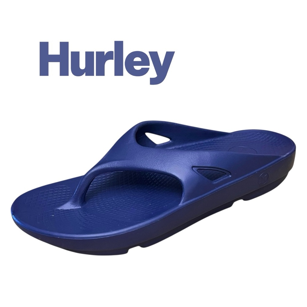 Hurley Men's Injection Flip-FlopBlue/Purple Sz 10